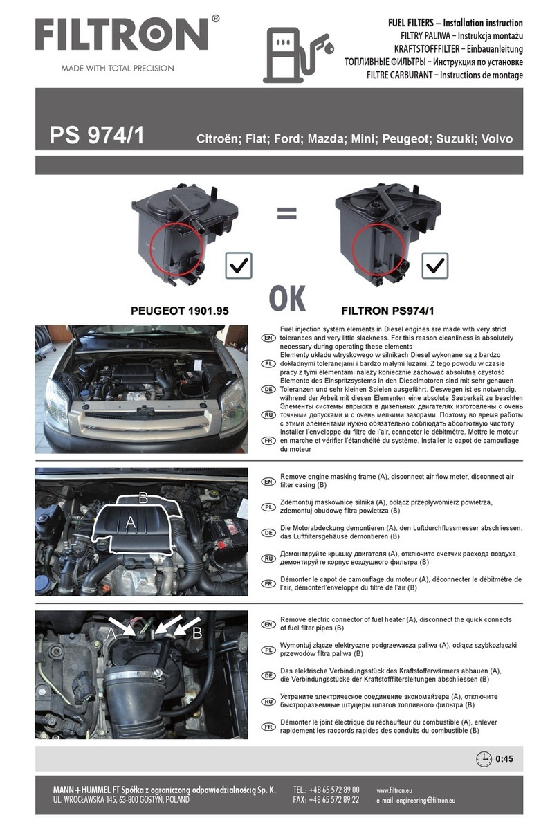 FILTRON PS 974/1 User manual