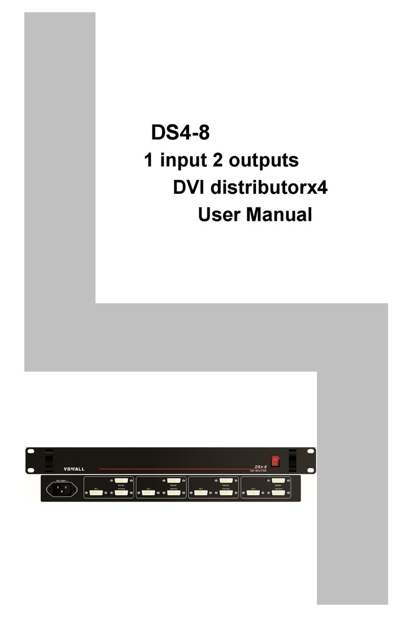 Vdwall DS4-8 user manual