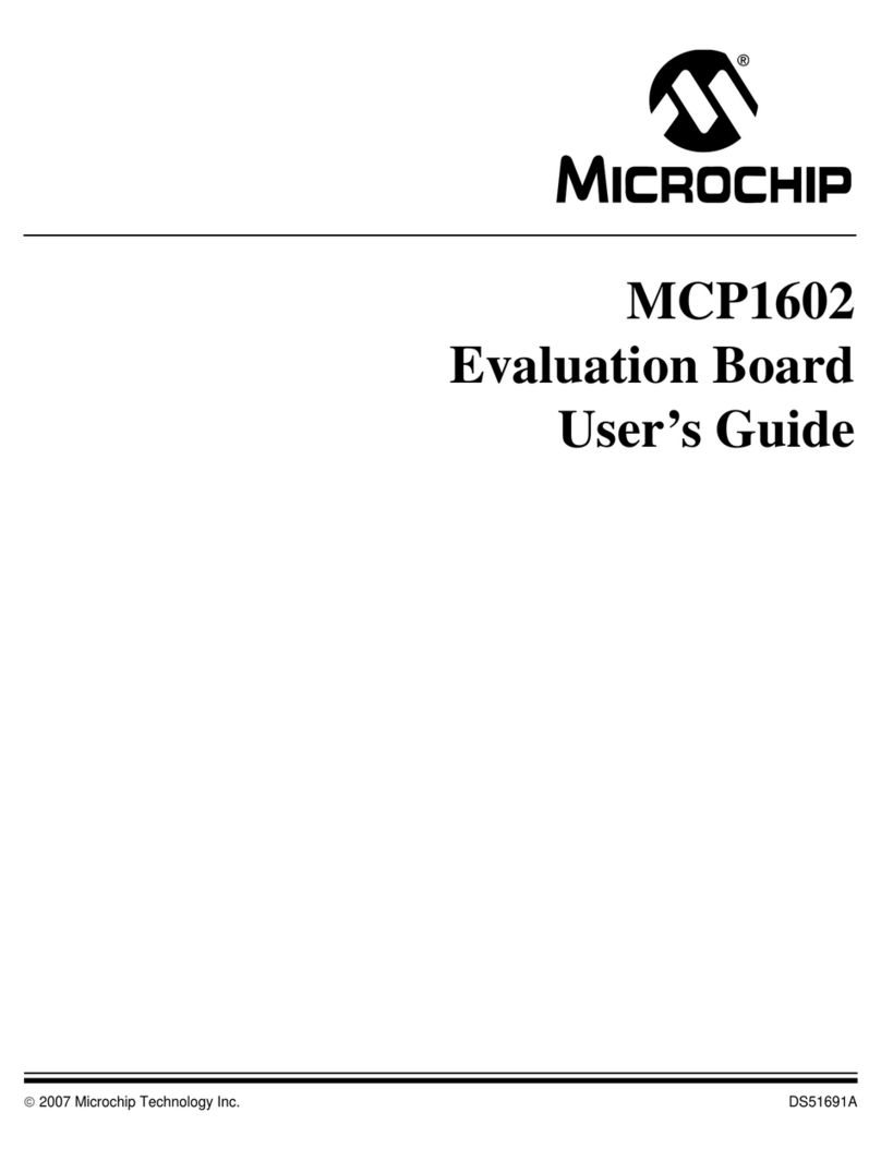Microchip Technology MCP1602 User manual