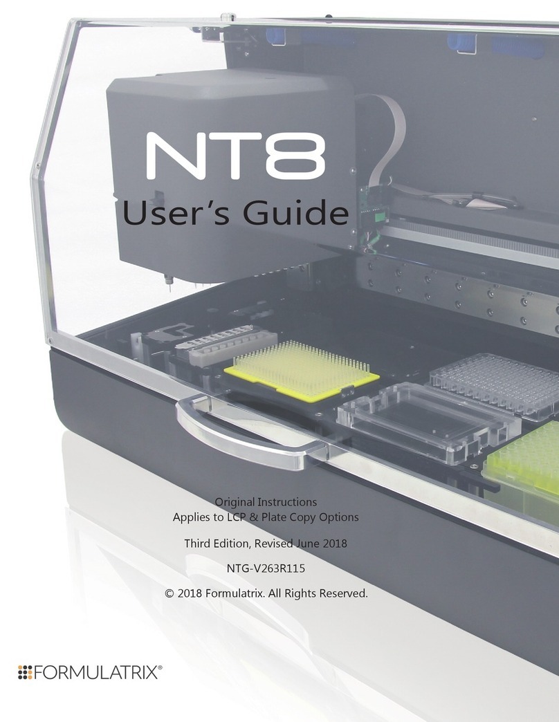 Formulatrix NT8 User manual