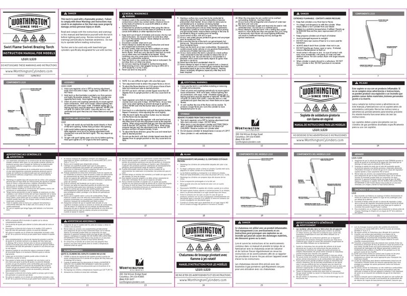 Worthington LS10 User manual