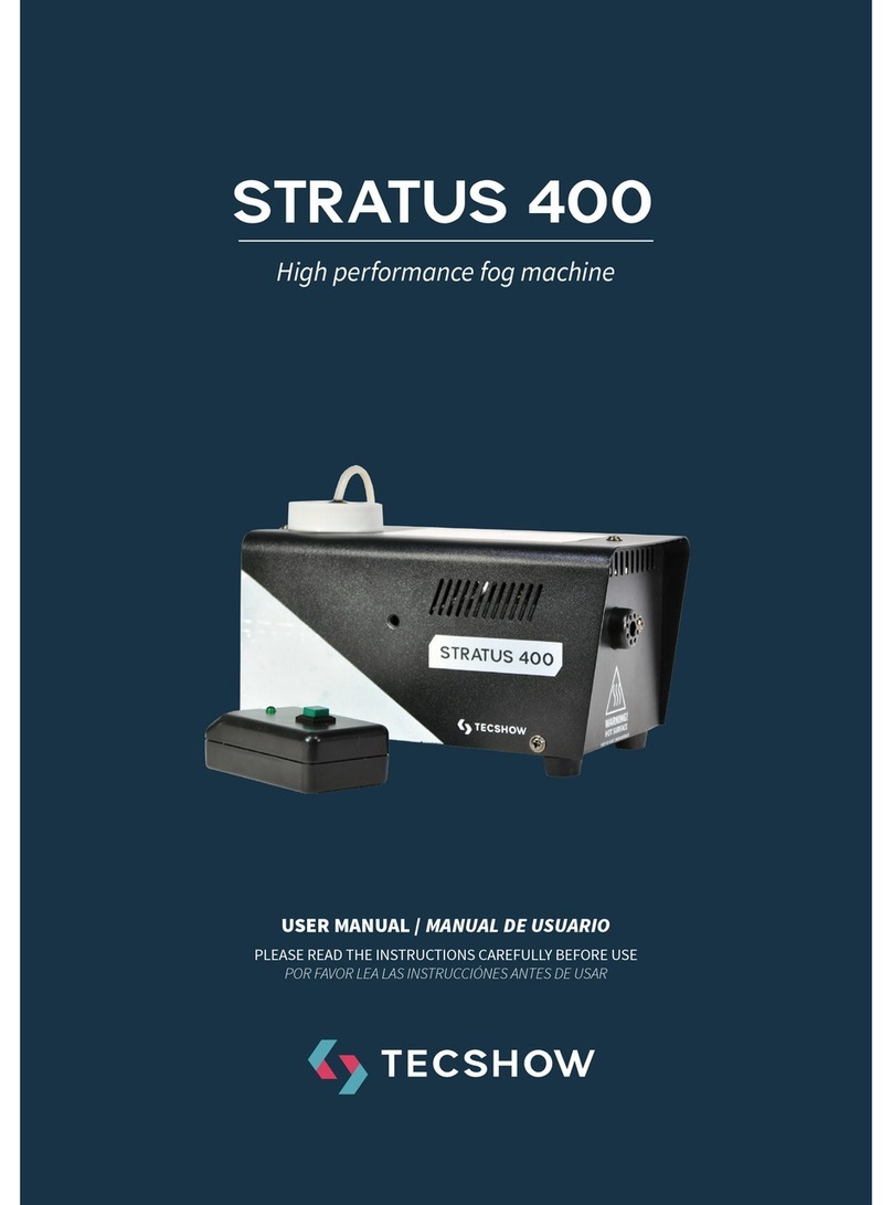 TECshow STRATUS 400 user manual