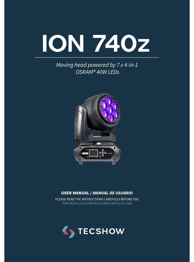 TECshow ION 740z user manual