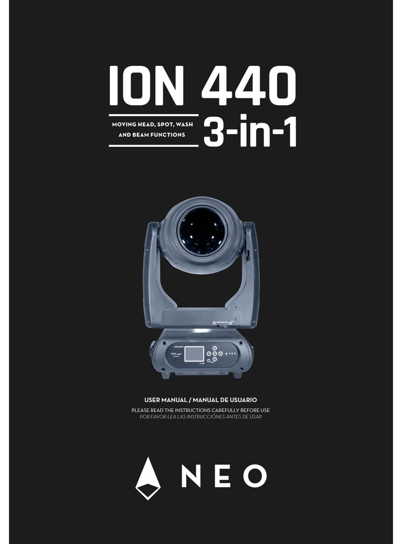 NEO ION 440 user manual