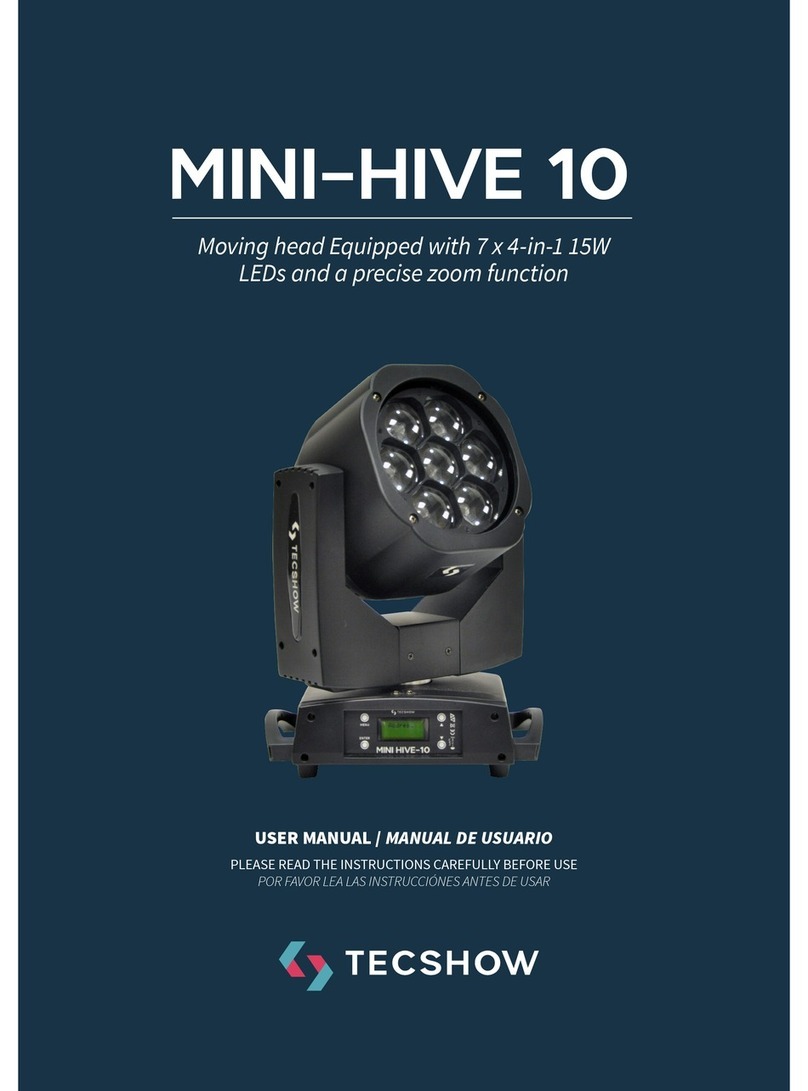 TECshow MINI-HIVE 10 User manual
