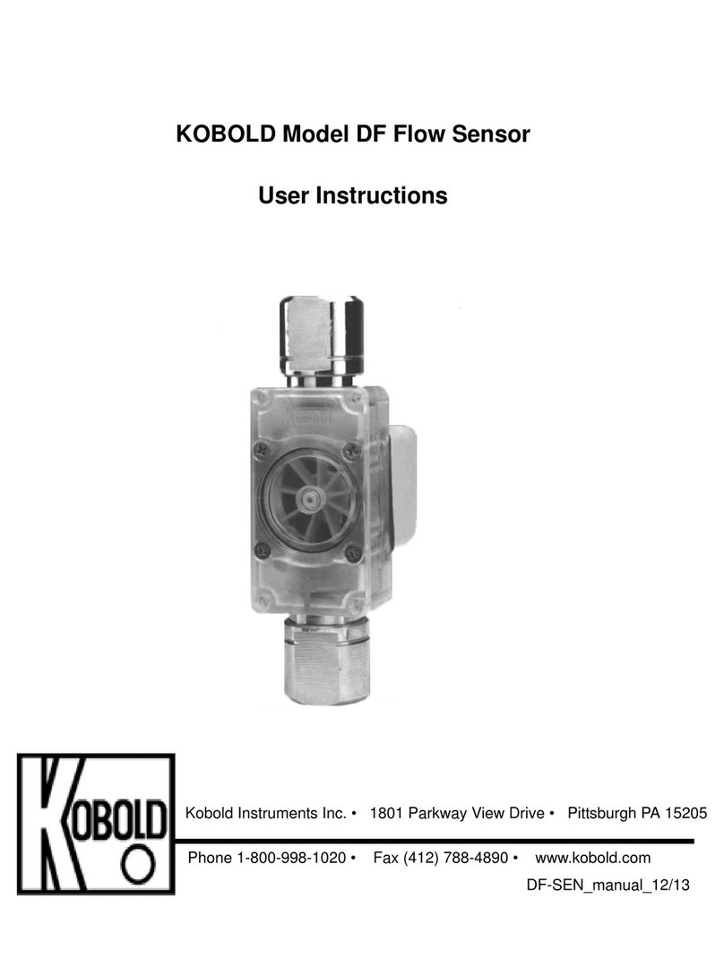 Kobold DF-**01 series User manual Kobold DF-**01 series User manual