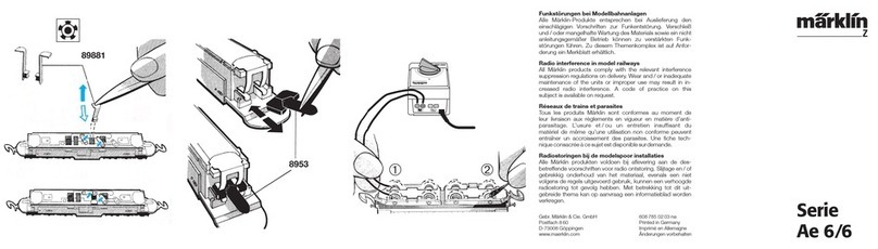 marklin AE 6/6 Series user manual
