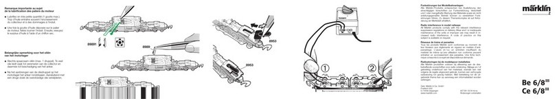 marklin Ce 6/8 III Krokodil Series user manual