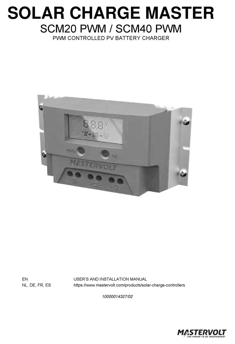 Mastervolt SCM20 PWM User manual