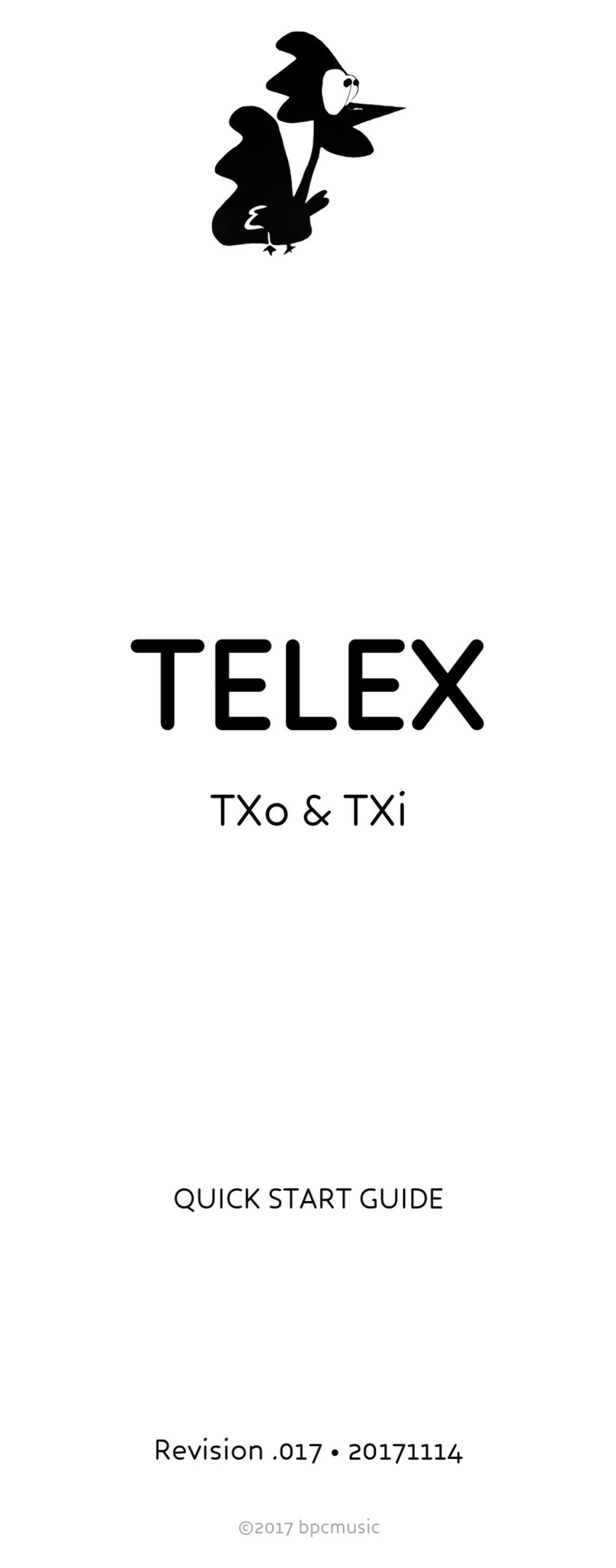 Telex TELEXo quick start guide