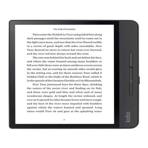 Kobo Forma Quick start guides