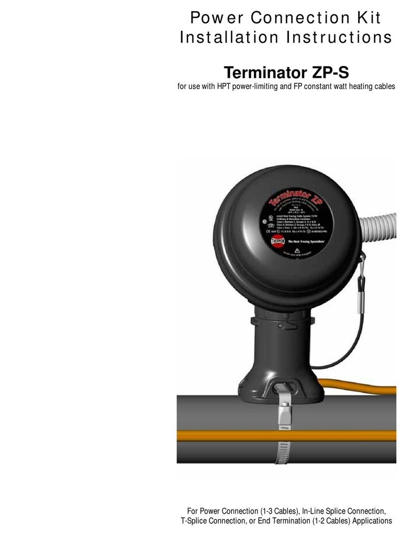Thermon Terminator ZP-S installation instructions