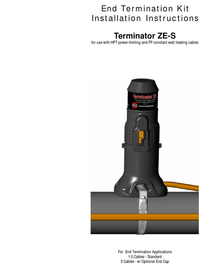 Thermon Terminator ZE-S installation instructions