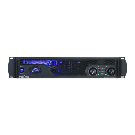 Peavey IPR2 5000 DSP operating manual