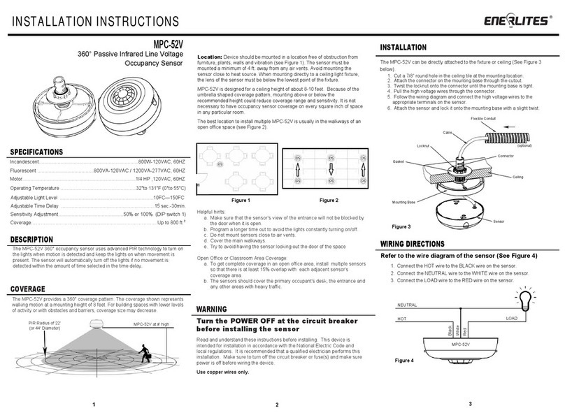 Enerlites MPC-52V installation instructions