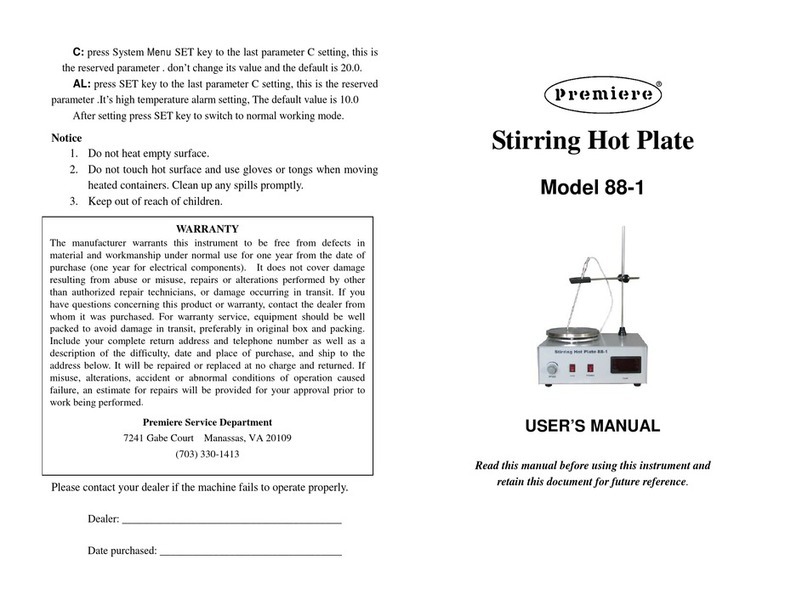 premiere 88-1 user manual premiere 88-1 user manual