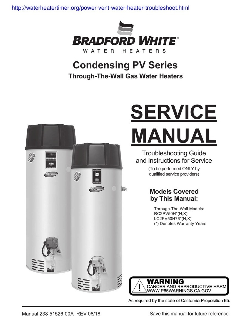 Bradford White LC2PV50H76N Service manual