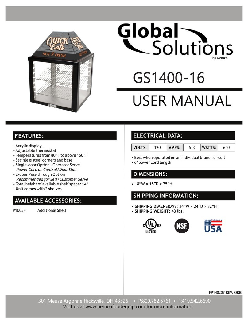 Global Solutions GS1400-16 user manual