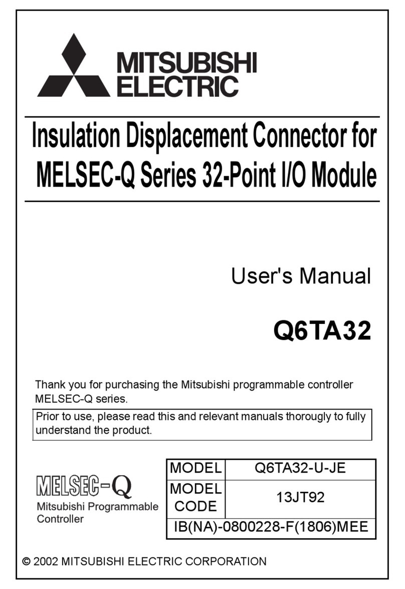 Mitsubishi Q6TA32 User manual