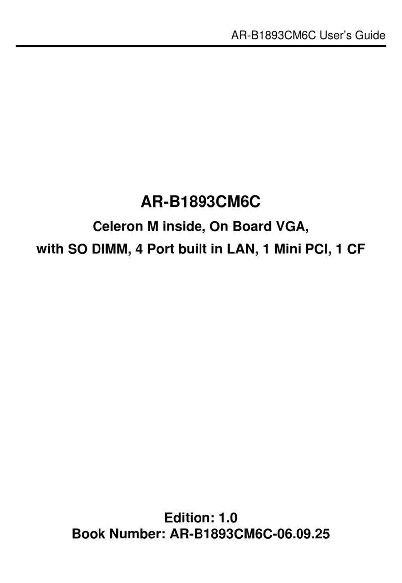Acrosser Technology AR-B1893CM6C User manual