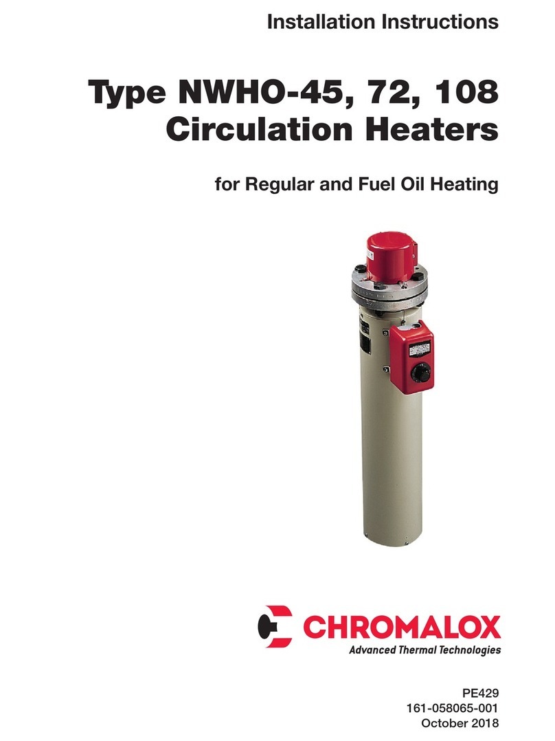 Chromalox NWHO-45 User manual