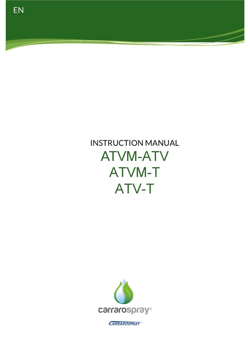 carrarospray ATVM-ATV instruction manual