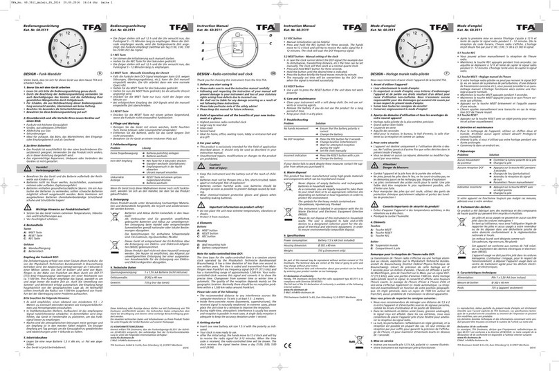 TFA 60.3511 instruction manual