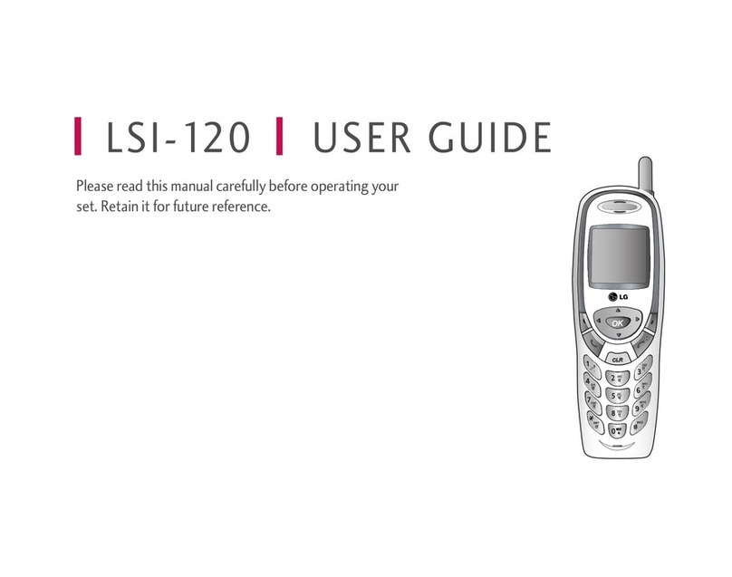 LG LSI-120 User manual