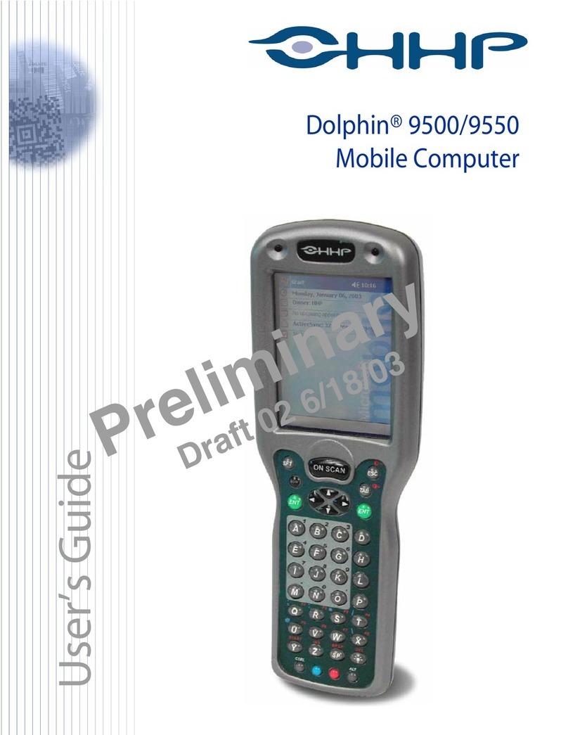 HHP Dolphin 9500 Series user guide