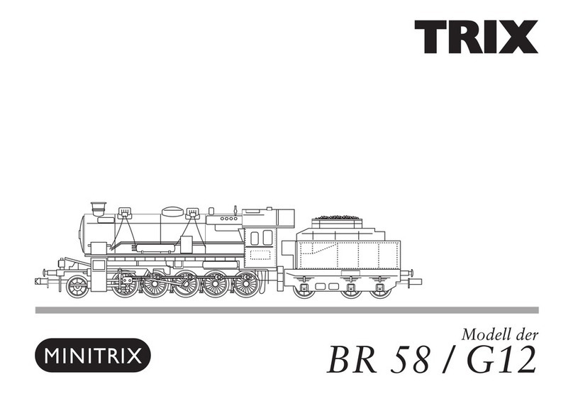 Trix BR 58 User manual Trix BR 58 User manual