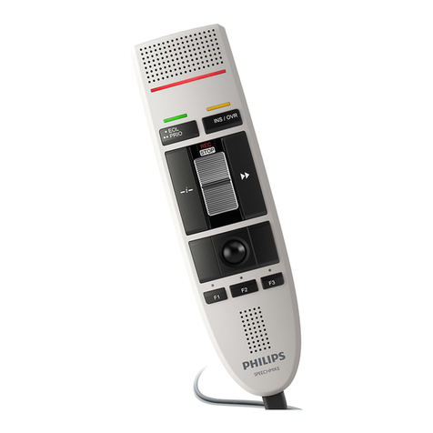 Philips SPEECHMIKE LFH3210 quick start guide