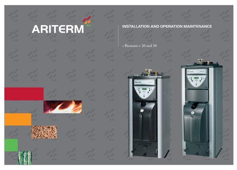 Ariterm Biomatic+ 20 Installation and operation maintenance