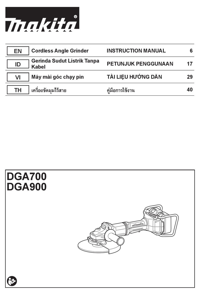 Makita DGA700 instruction manual