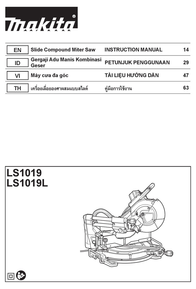 Makita LS1019 User manual