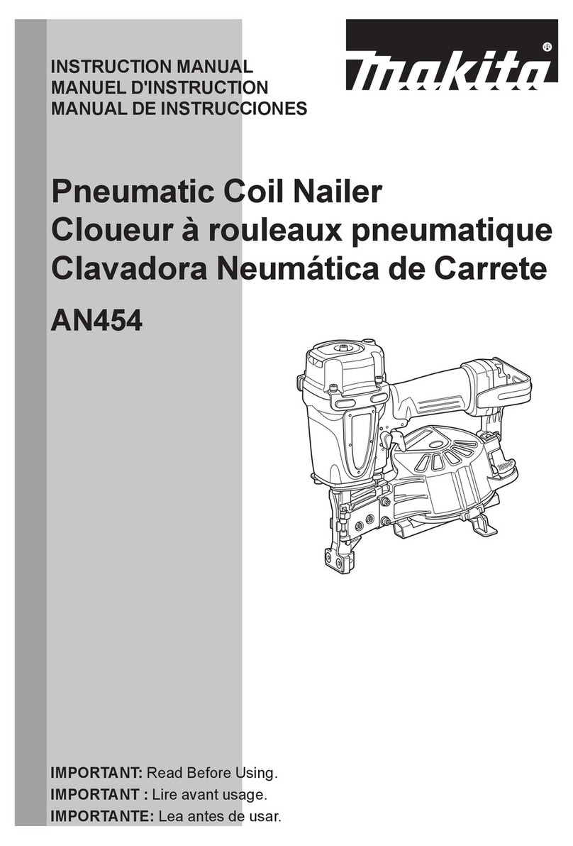 Makita AN454 User manual Makita AN454 User manual