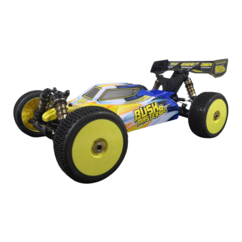 THUNDER TIGER Bush Master 8E Installer manual