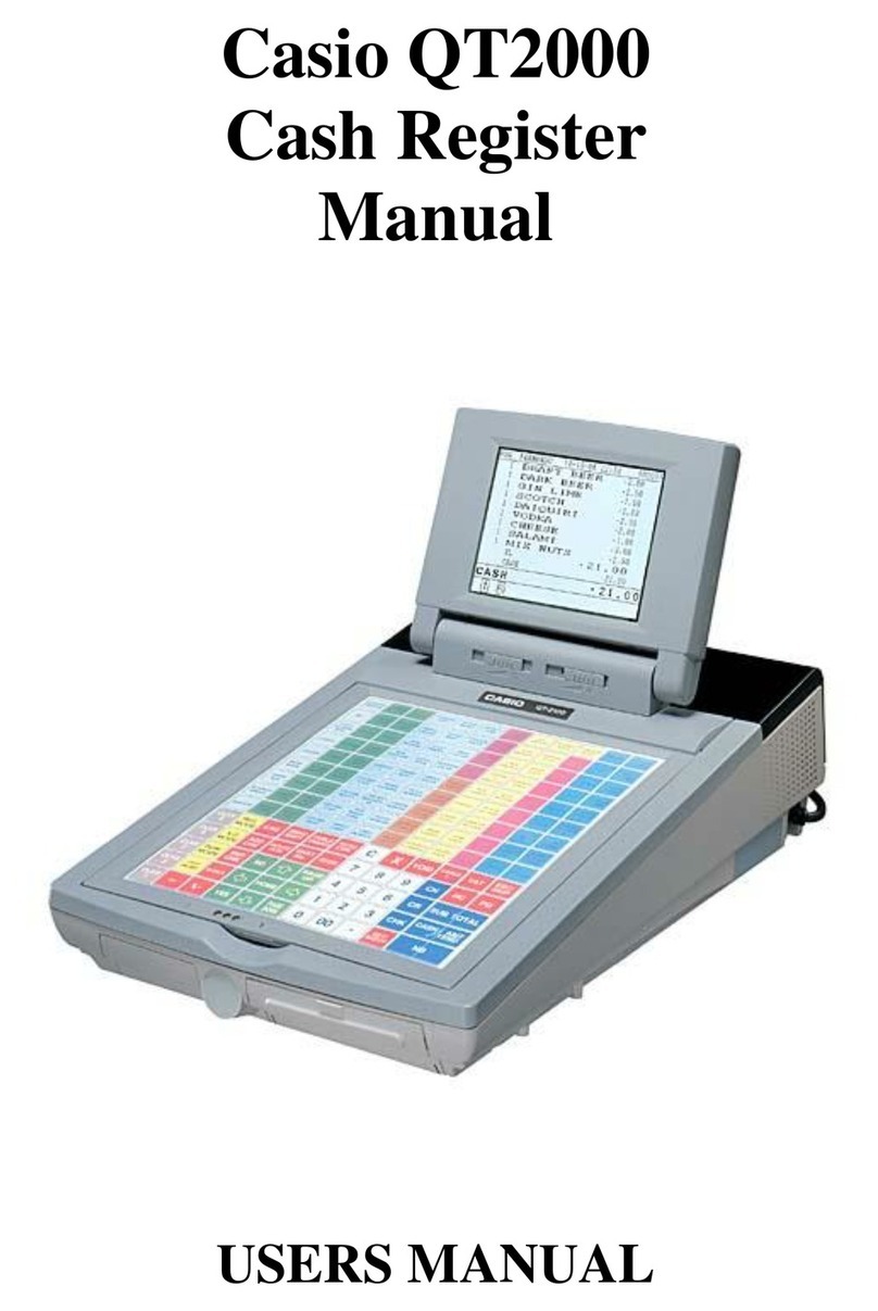 Casio QT-2000 user manual