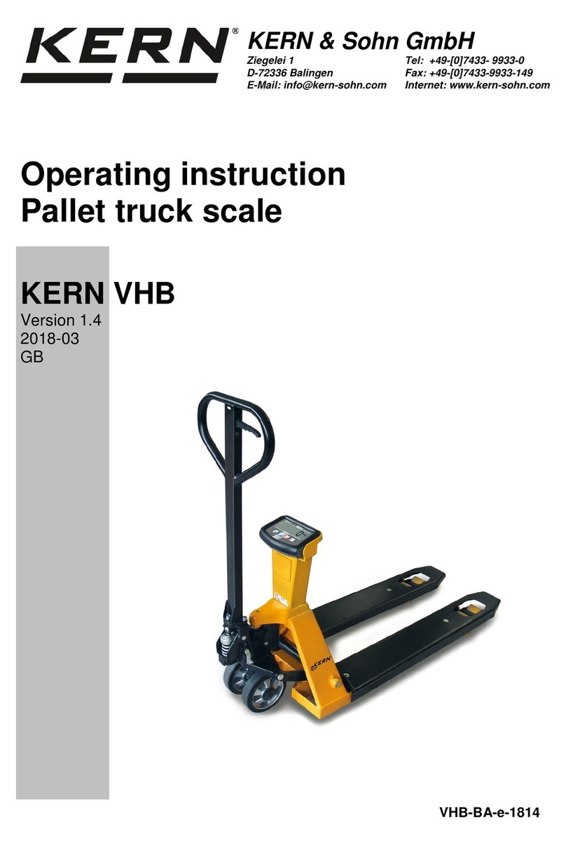 KERN VHB User manual
