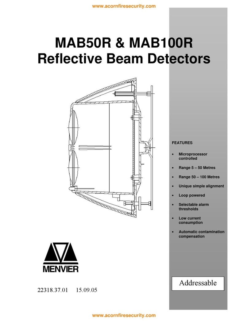 Menvier Security MAB50R Installation guides