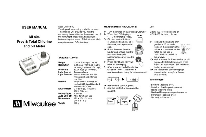 Milwaukee MI 404 User manual