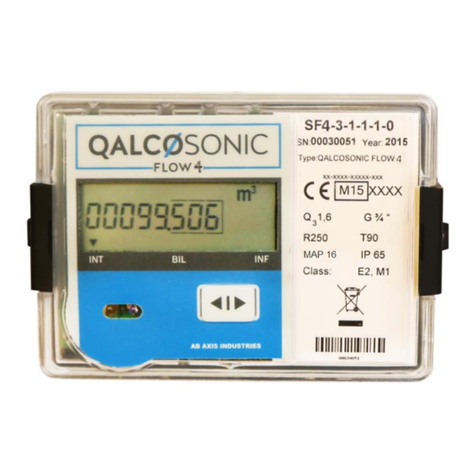 Axis Industries QALCOSONIC FLOW 4 Technical description, installation and user instructions