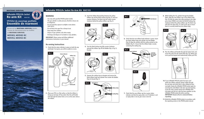 Mustang Survival MD5183 User manual