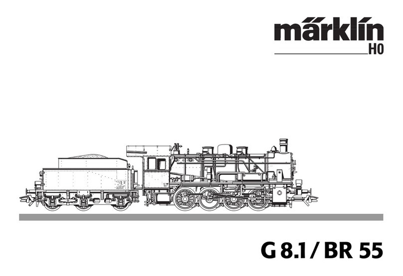marklin Prussian G 8.1 - BR 55 DRG User manual