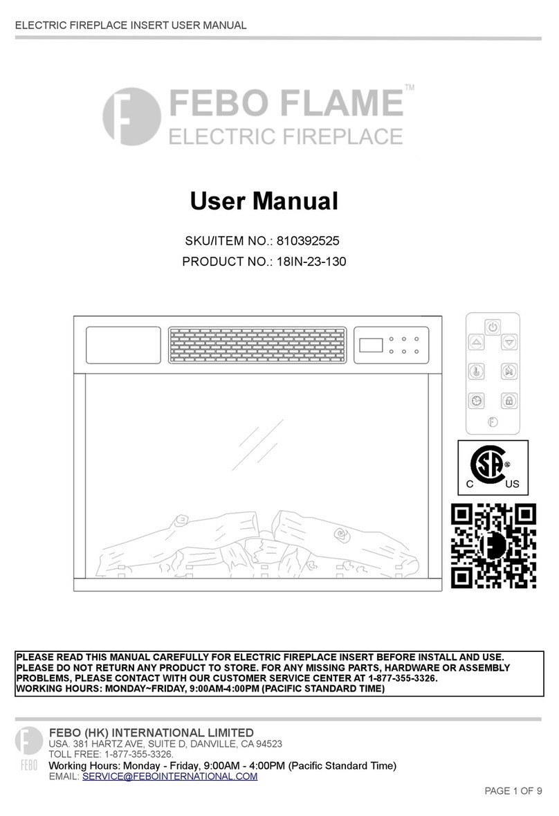 Febo Flame 18IN-23-130 user manual