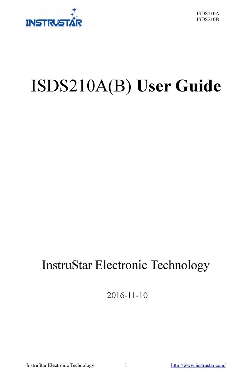 InstruStar Electronic Technology ISDS210A user guide