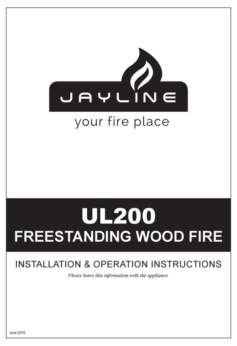 JAYLINE UL200 Installation & operation instructions