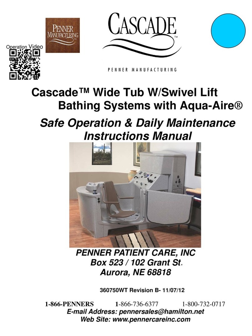 Penner Manufacturing Cascade Safe Operation & Daily Maintenance Instructions