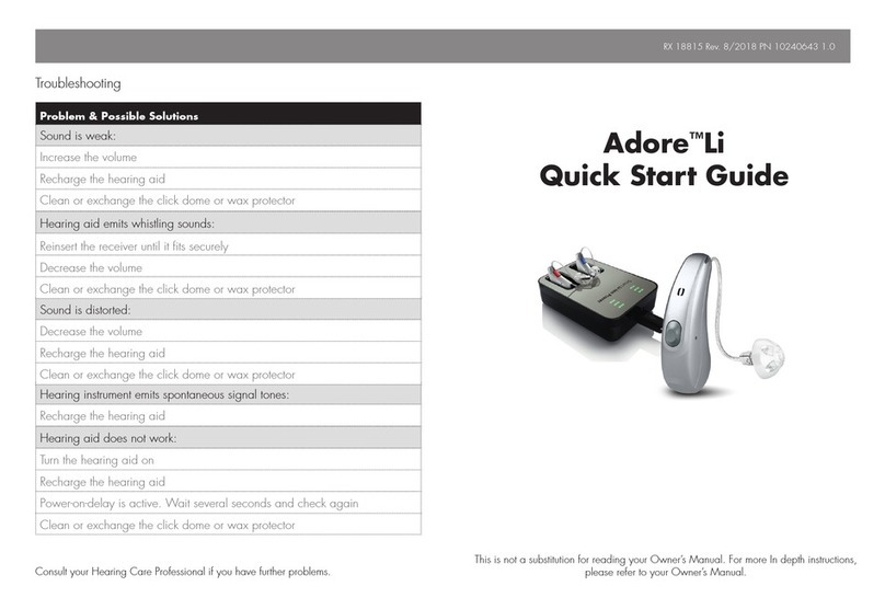 Costco Adore Li quick start guide