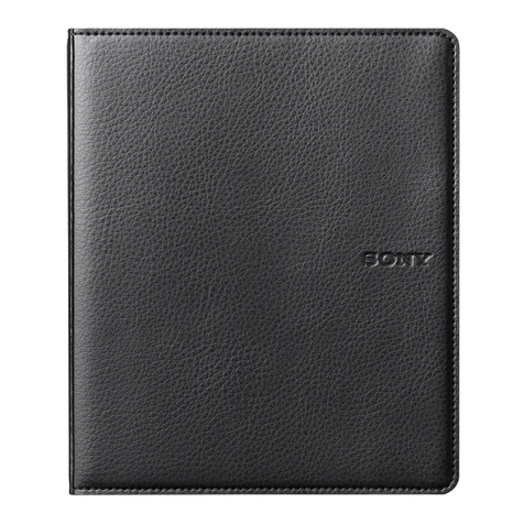 Sony PRSA-CL3 User manual