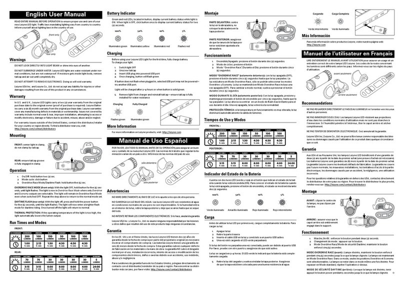 Lezyne MICRO user manual